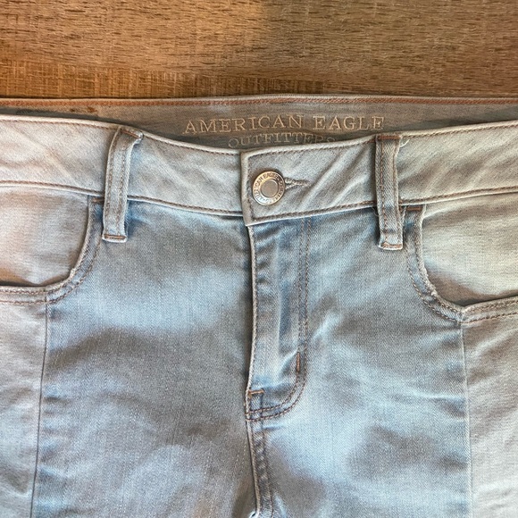 Two Tone Crop Jeans - Picture 7 of 9